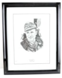 J. G. KECK SIGNED LITHOGRAPH OF MAJOR KRUPINSKI