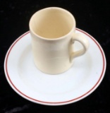 WWII THIRD REICH GERMAN LUFTWAFFE CUP & PLATE