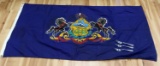 US AMERICAN NAVY FORKS & PENNSYLVANIA FLAG