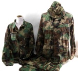 VIETNAM ERA RIP STOP WOODLAND CAMO MARINES UNIFORM