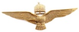 WWII THIRD REICH HUNGARIAN AXIS PILOT BADGE