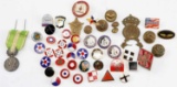 US MILITARY MULTI CONFLICT PIN AND BADGE LOT OF 47