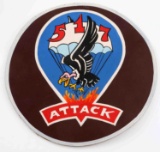 WWII US ARMY 517TH AIRBORNE PARATROOPER PATCH
