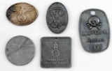 WWII THIRD REICH GERMAN GESTAPO & POLIZEI TAGS