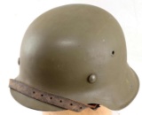 WWII THIRD REICH GERMAN M 42 HELMET