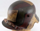 WWII THIRD REICH GERMAN CAMOUFLAGE M 18 HELMET