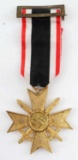 WWII GERMAN THIRD REICH BRONZE WAR MERIT CROSS