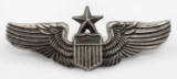 US AIR FORCE POST WWII PILOT OFFICER WING & STAR