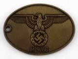 WWII THIRD REICH GERMAN GEHEIME STAATSPOLIZEI TAG