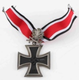 WWII THIRD REICH GERMAN KNIGHTS IRON CROSS MEDAL