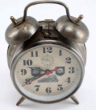 WWII THIRD REICH GERMAN TOTENKOPF ALARM CLOCK