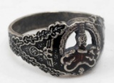 WWII THIRD REICH GERMAN SS ANTI PARTISAN RING