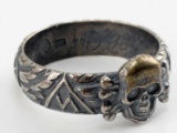 WWII REICH GERMAN SS HONOR RING HIMMLER SIGNATURE