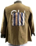 WWII THIRD REICH SOVIET POW TUNIC JEWISH INMATE