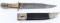 CIVIL WAR CONFEDERATE ENGLISH COMBAT BOWIE KNIFE