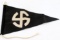 WWII THIRD REICH GERMAN NORDLAND CAR PENNANT