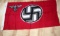 WWII GERMAN 3RD REICH STATE SERVICE BANNER FLAG