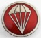 WWII US ARMY AIRBORNE PARATROOPER OVERSEAS BADGE