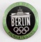 WWII THIRD REICH GERMAN 1936 BERLIN OLYMPICS BADGE