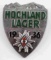 WWII THIRD REICH GERMAN HOCHLAND LAGER BADGE 1939