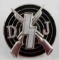 WWII GERMAN THIRD REICH DJ MARKSMAN SHOOTING BADGE