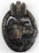 WWII GERMAN BRONZE HEER PANZER ASSAULT TANK BADGE