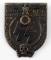 WWII GERMAN 3RD REICH 1933 SS GRUPPE TINNIE BADGE