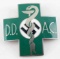 WWII GERMAN 3RD REICH MED DOCTOR DD AC BADGE