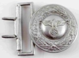 WWII THIRD REICH GERMAN PENAL OFFICER BELT BUCKLE