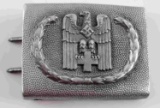 WWII GERMAN THIRD REICH RED CROSS EM BELT BUCKLE