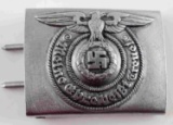 WWII THIRD REICH GERMAN WAFFEN SS EM BELT BUCKLE