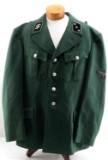 WWII GERMAN THIRD REICH WAFFEN SS OFFICER TUNIC