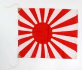 WWII IMPERIAL JAPAN NAVAL RISING SUN BATTLE FLAG