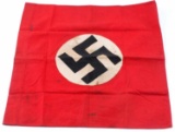 WWII GERMAN NSDAP POLITICAL SWASTIKA PODIUM BANNER