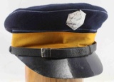 WWII GERMAN JEWISH CONCENTRATION CAMP VISOR CAP