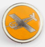 WWII US AIRBORNE GLIDER CORPS OVERSEAS CAP BADGE