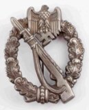 WWII THIRD REICH GERMAN INFANTRY ASSAULT BADGE