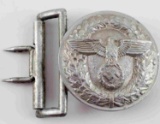 WWII THIRD REICH GERMAN OFFICERS BELT BUCKLE