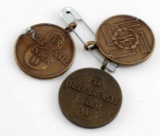 WWII THIRD REICH GERMAN MINIATURE 8 YEAR AWARDS