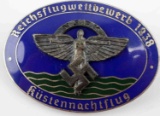 WWII GERMAN THIRD REICH 1938 NSFK GLIDER BADGE