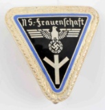 WWII GERMAN THIRD REICH 1933 NS FRAUENSCHAFT BADGE