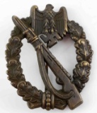 WWII GERMAN THIRD REICH HEER GENERAL ASSAULT BADGE