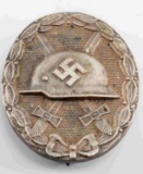 WWII GERMAN THIRD REICH HEER SILVER WOUND BADGE