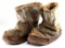 ANTIQUE TO VINTAGE ALASKAN INUIT MUKLUKS