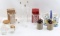 LOT OIL & VINEGAR CRUETS & JARS VARIOUS STYLES