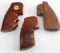 COLT PYTHON 357 OFFICER MODEL GRIP LOT OF THREE