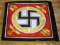 WWII THIRD REICH GERMAN NSDAP STANDARD FLAG