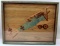 WOOD MOSAIC ART PIECE AVIATION HAWKMEISTER PLANE