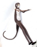 VINTAGE AFRICAN BAULE TRIBAL MONKEY FIGURE