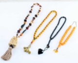 MUSLIM PRAYER BEADS & EASTERN ORIENTAL BONE BEADS